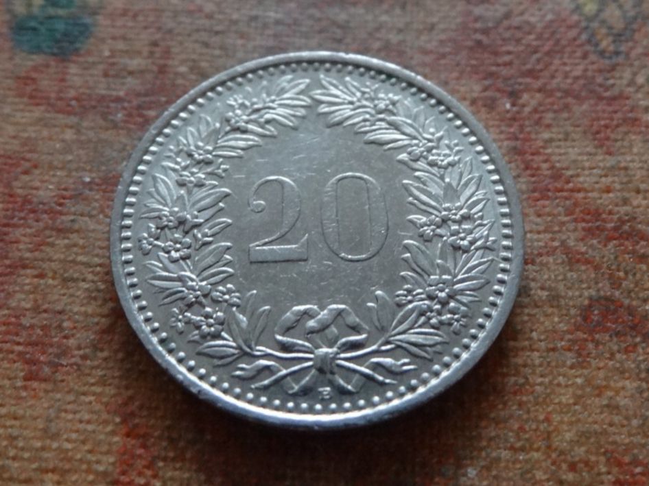 Tutti le monete: 20 Rp. 1988 – Usato da Romanel-sur-Lausanne venduto da Swift13 1