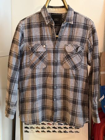Chemise à carreaux OBEY - Size M