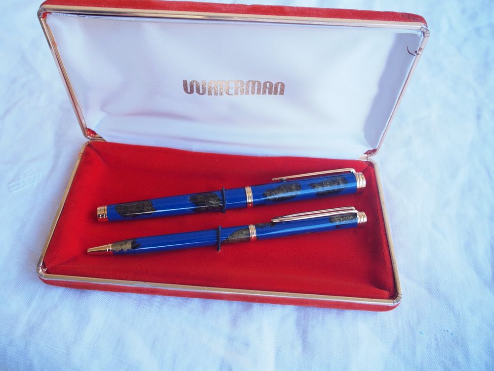 Stylo Plume Waterman Rare - Modèle Watermina Laque De Chine, NEUF Avec étiquettes