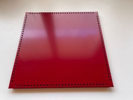 USM Haller Metallelement 350 x 350mm, rubin rot