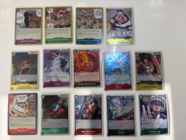 14x R One Piece Trading Cards OP16 The Time of Battle🇬🇧 R