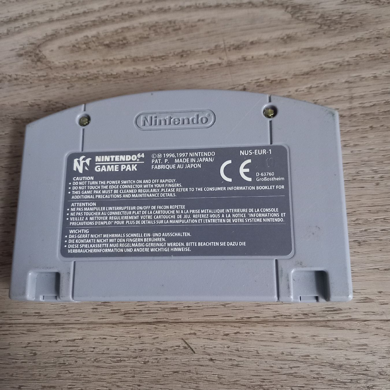 Nintendo Spiele: mario tennis jeu nintendo 64 – Gebraucht aus Chavannes-de-Bogis von senator635 1