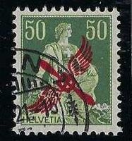 1919 Flugpost F2 mit top Eckstempel SBK 200.- selten