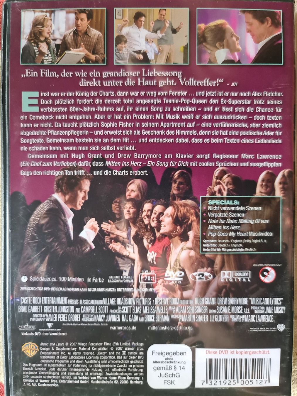 Tutti i DVDs: Mitten ins Herz – Usato da Dintikon venduto da Vexi 1