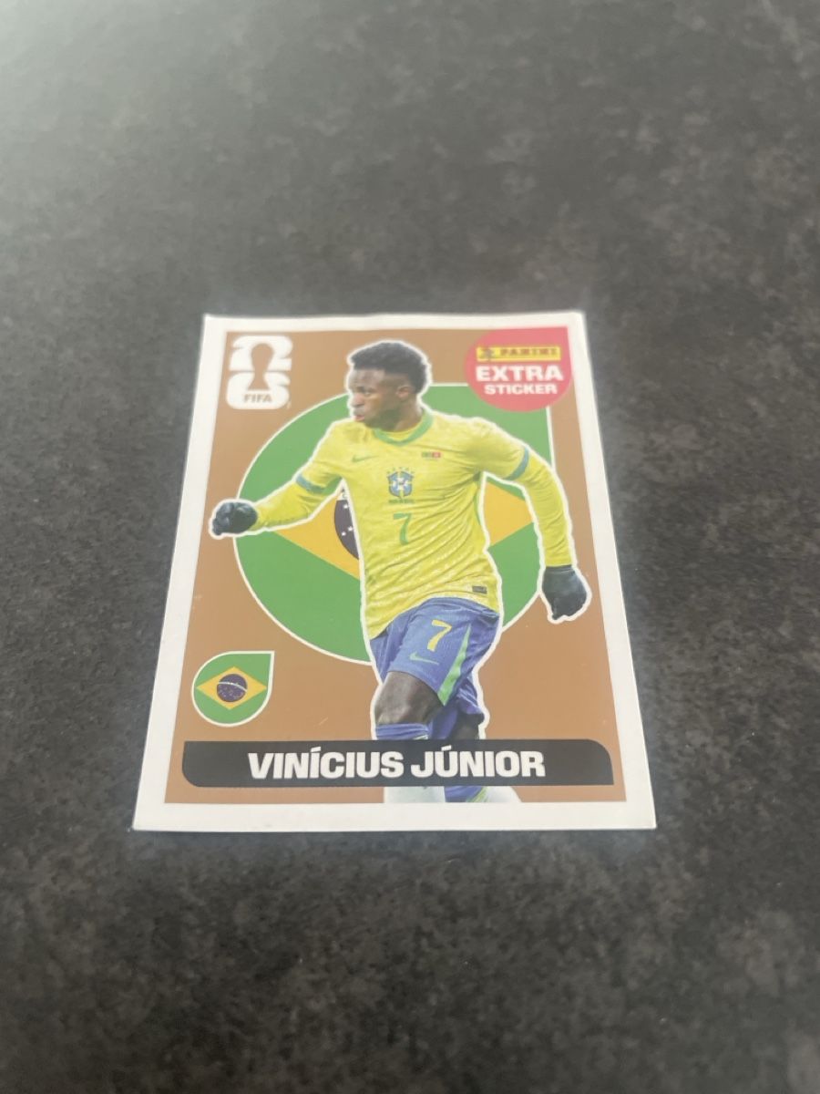 Panini Carte collezionabili: Extra Sticker Vinícius Júnior Bronze – Usato da Muri b. Bern venduto da a_3074