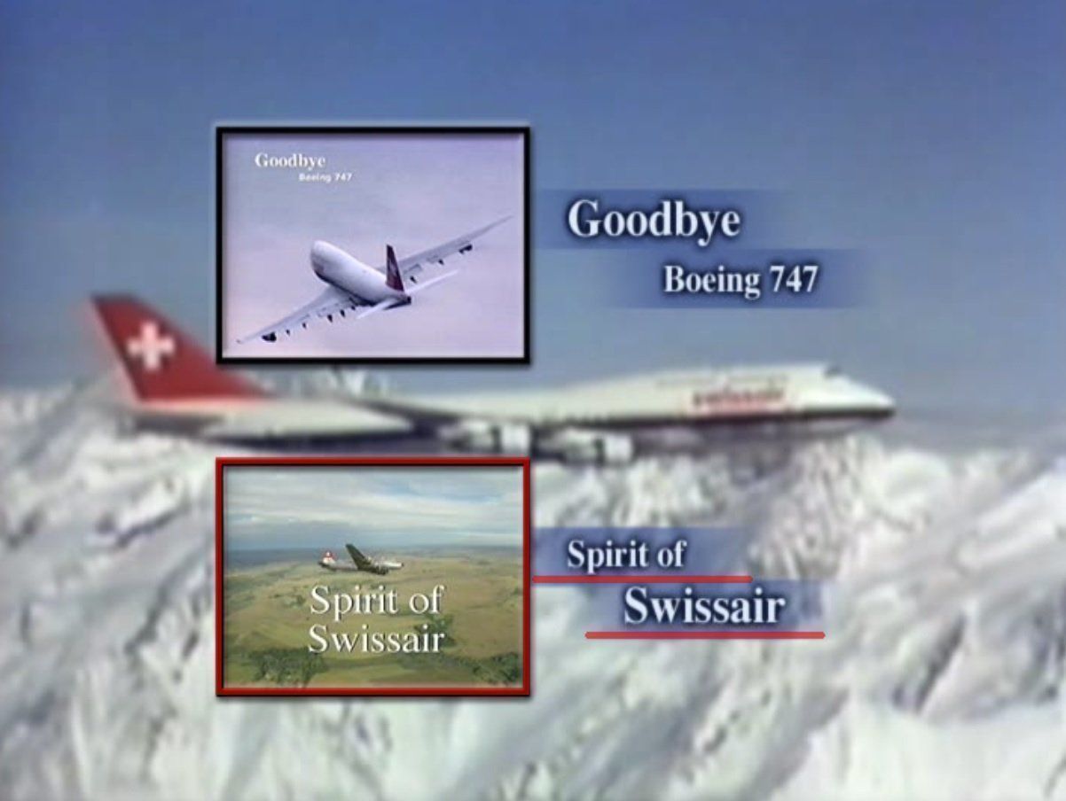Alle DVDs: SWISSAIR DVD / Goodbye BOEING 747 – Neu (gemäss Beschreibung) aus Humlikon von GX30
