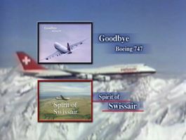 SWISSAIR DVD / Goodbye BOEING 747