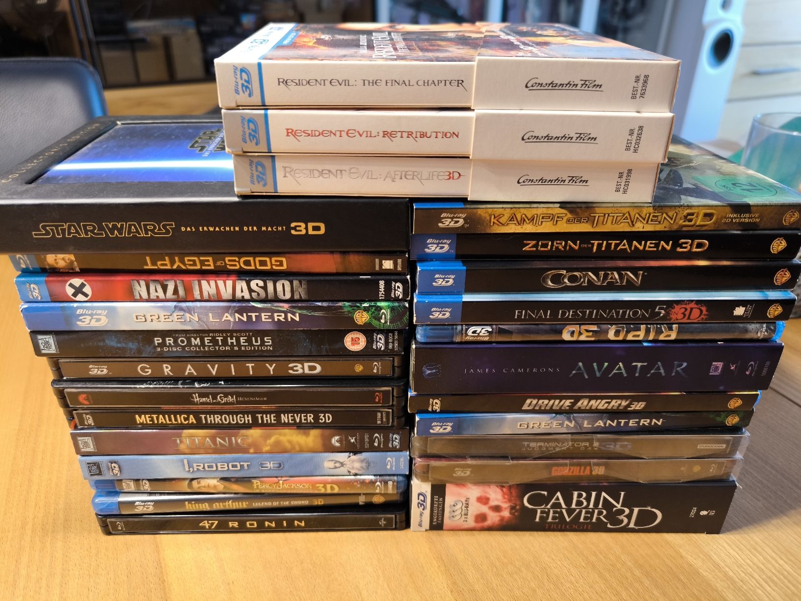 Tous les DVDs: 3D Blu-Ray Bundle mit diversen Filmen! – D'occasion à Dürnten par Nexomynon