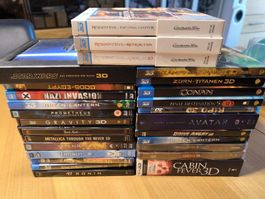3D Blu-Ray Bundle mit diversen Filmen!