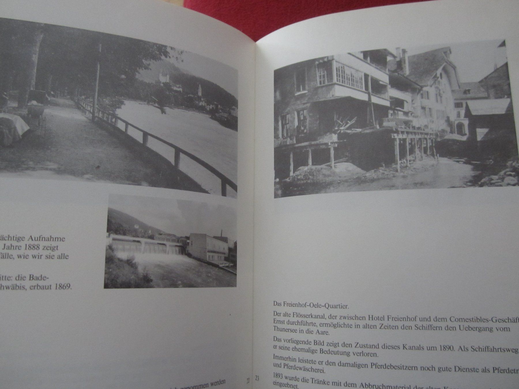 Bücher: Altes Buch "Thun" - Fotografische Dokumente einer Stadt.1973 – Gebraucht aus Volketswil von nemo2000 3