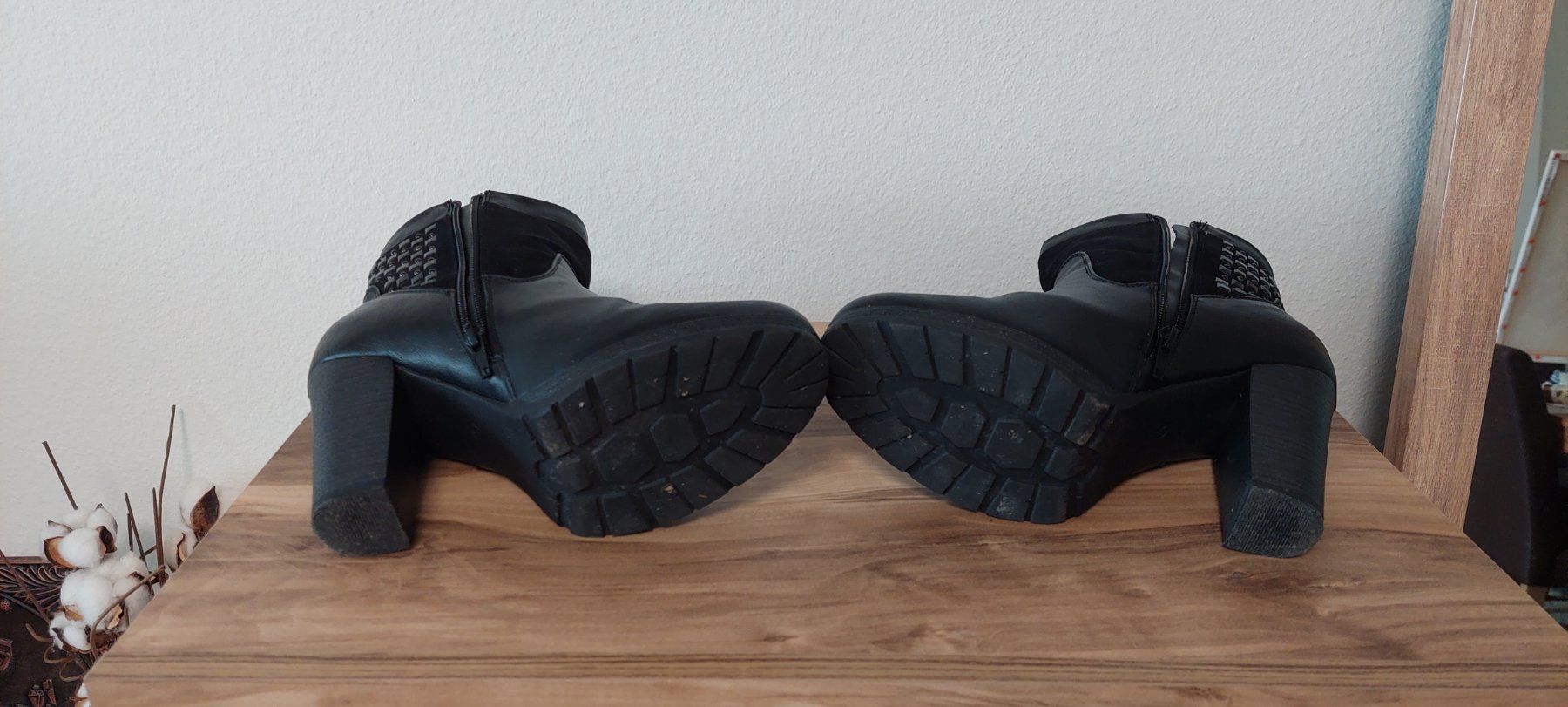 Graceland Scarpe da donna: Schwarze Damen Stiefeletten mit Absatz Gr. 40 – Usato da Zürich venduto da maj_76zn 5