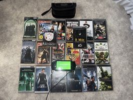 Psp 1004 avec 12 jeux et 8 films 