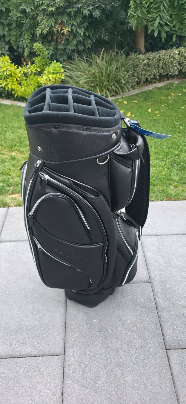 Jucad Taschen: Jucad Golf Golftasche Leder schwarz – Neu und originalverpackt aus Reinach BL von BerCHBer 3