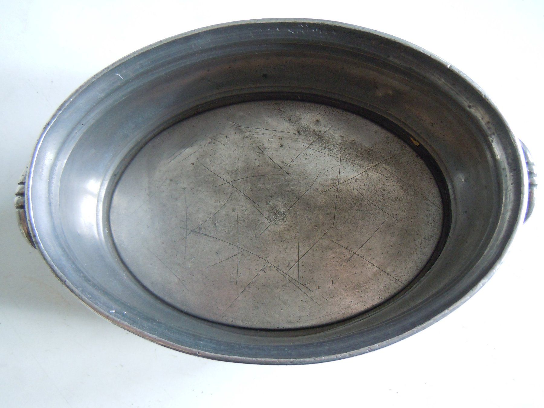 Tutte le decorazioni: Zinngefäss Oval 23 cm Breit – Usato da Luzern venduto da Baumli1 6