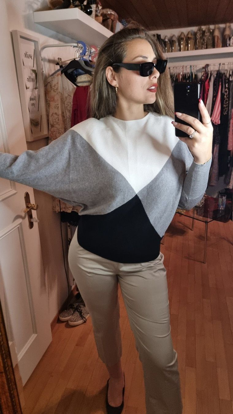 C&A Pulls & Sweat-shirts: Schicker Damenpullover Gr. 40/L Herbst Winter Look stylisch – D'occasion à Wald ZH par CapLux 2