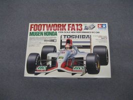 Tamiya RC Baukasten 58114 Footwork FA13 Mugen Honda 1992