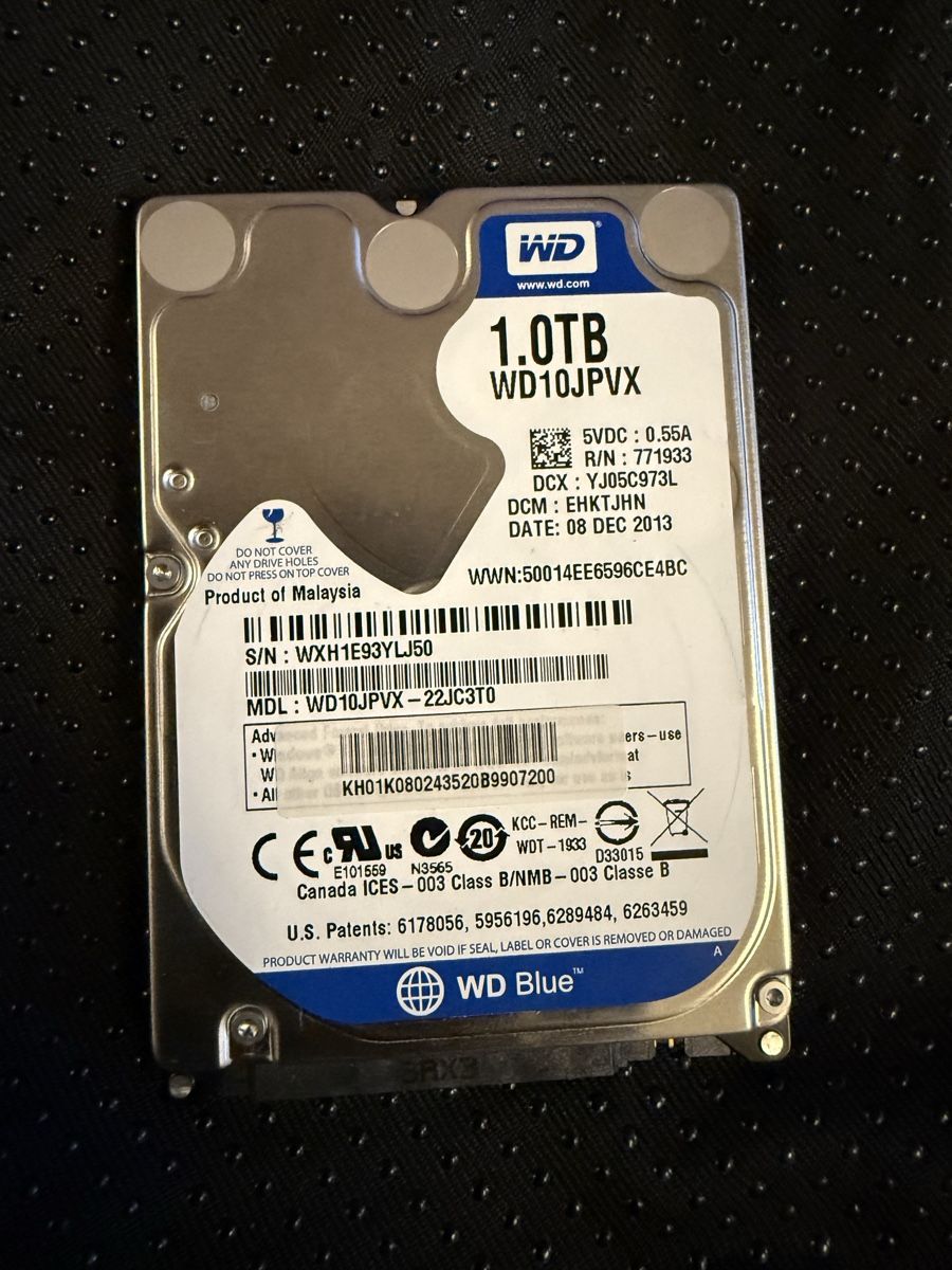 Western Digital Dischi rigidi: 1TB Western Digital Blue – Usato da Moosseedorf venduto da ram_c65w 1