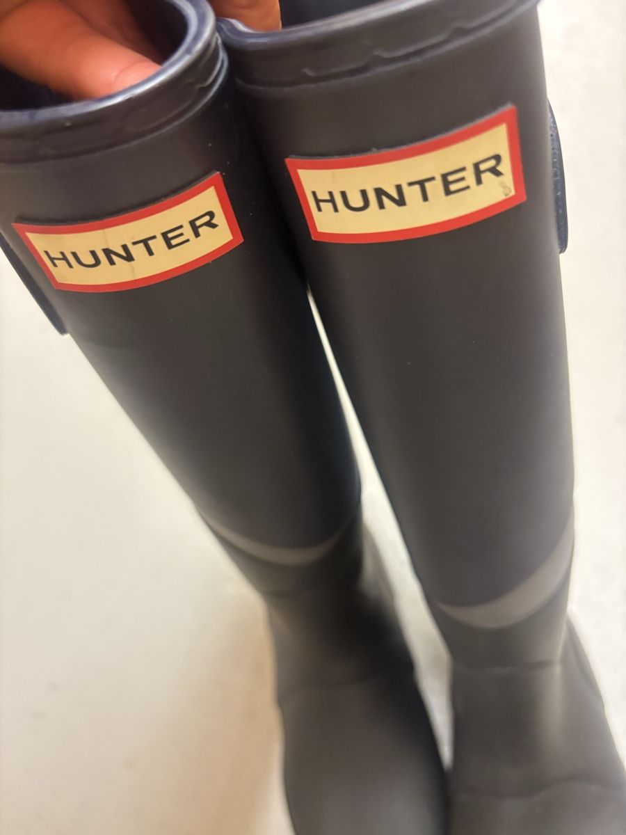Hunter Scarpe da uomo: Gummistiefel gr40/41 Hunter – Usato da Zug venduto da Biki72