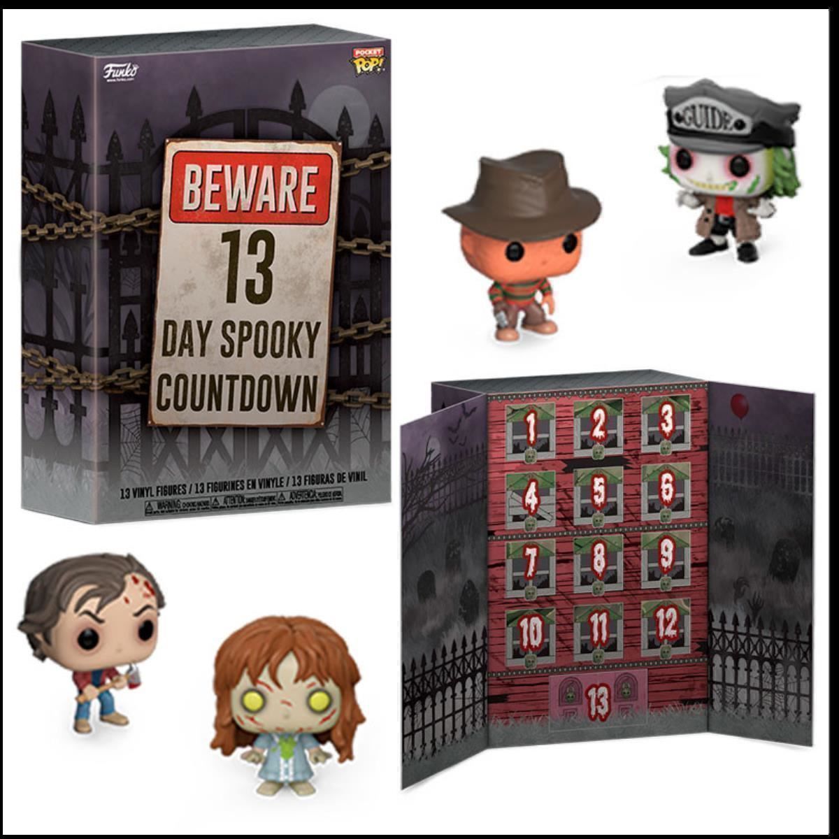 Calendari: Adventskalender 13 Day Spooky Countdown Pocket POP – Nuovo e nell'imballaggio originale da Pratteln venduto da Dollshop