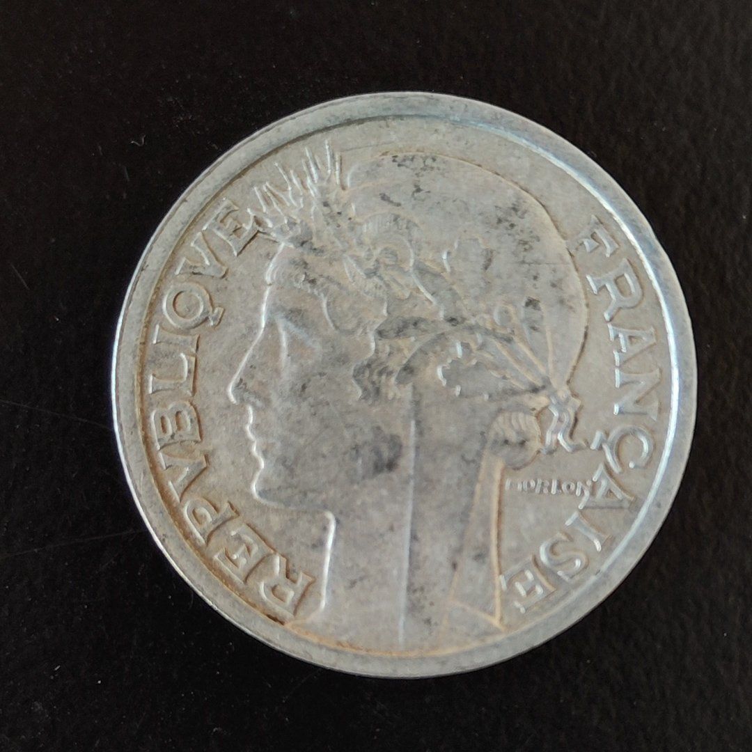 Tutti le monete: 2 Francs Münze Frankreich 1946 – Usato da Lenzburg venduto da Dani_Lenzburg 1