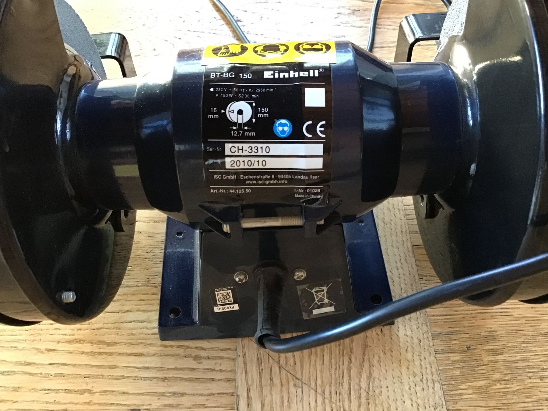 Einhell Smerigliatrici & Lucidatrici: Doppelschleifer Einhell BT-BG 150 gebrauchter Zustand – Usato da Rüti ZH venduto da Wernika1 1