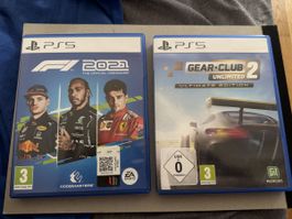 PS5 Spiele: F1 2021 und Gear Club 2 Unlimited