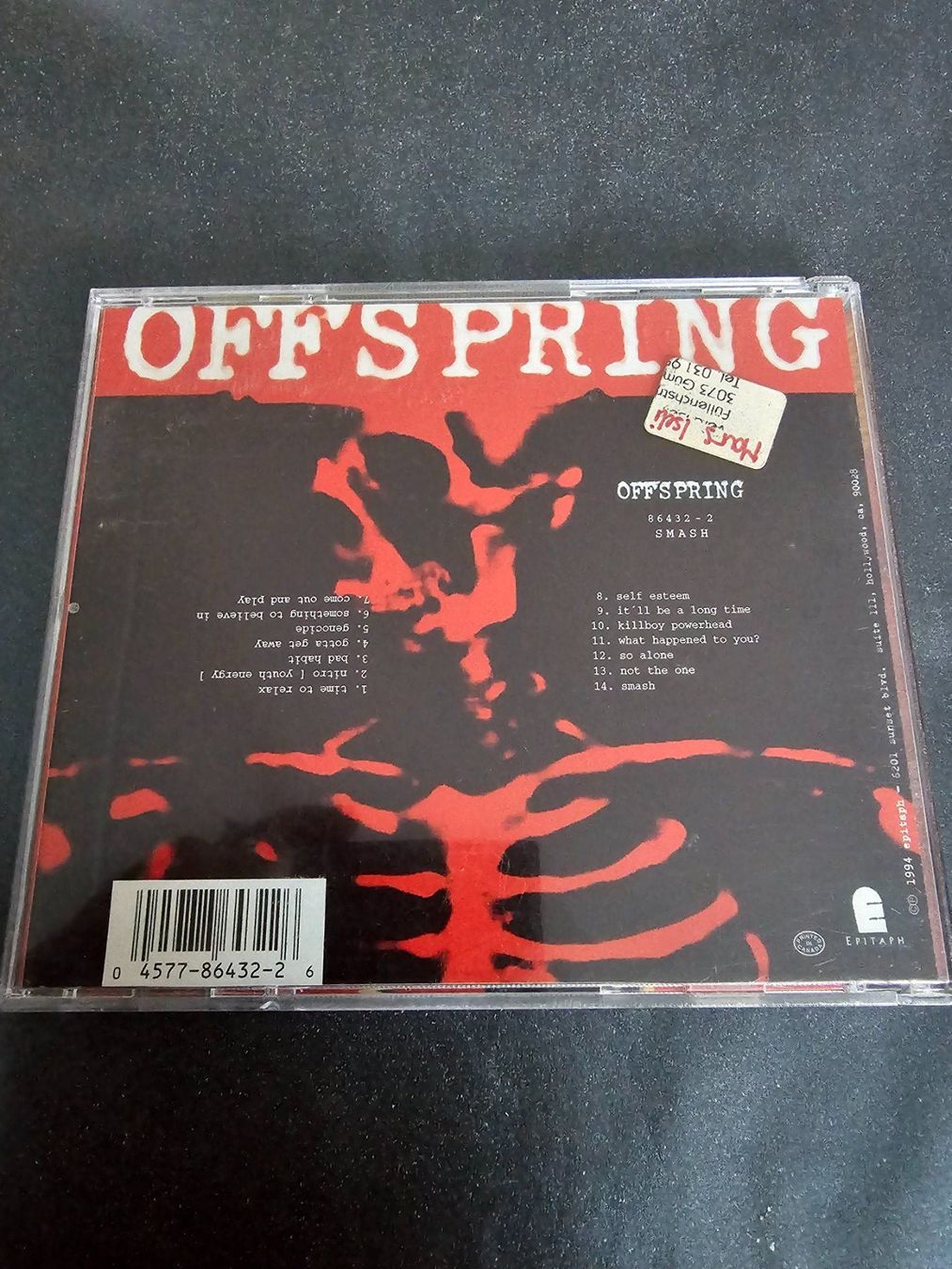 CD - The Offspring – Smash (1994) (Gebraucht) in Biberist für CHF 5 ...