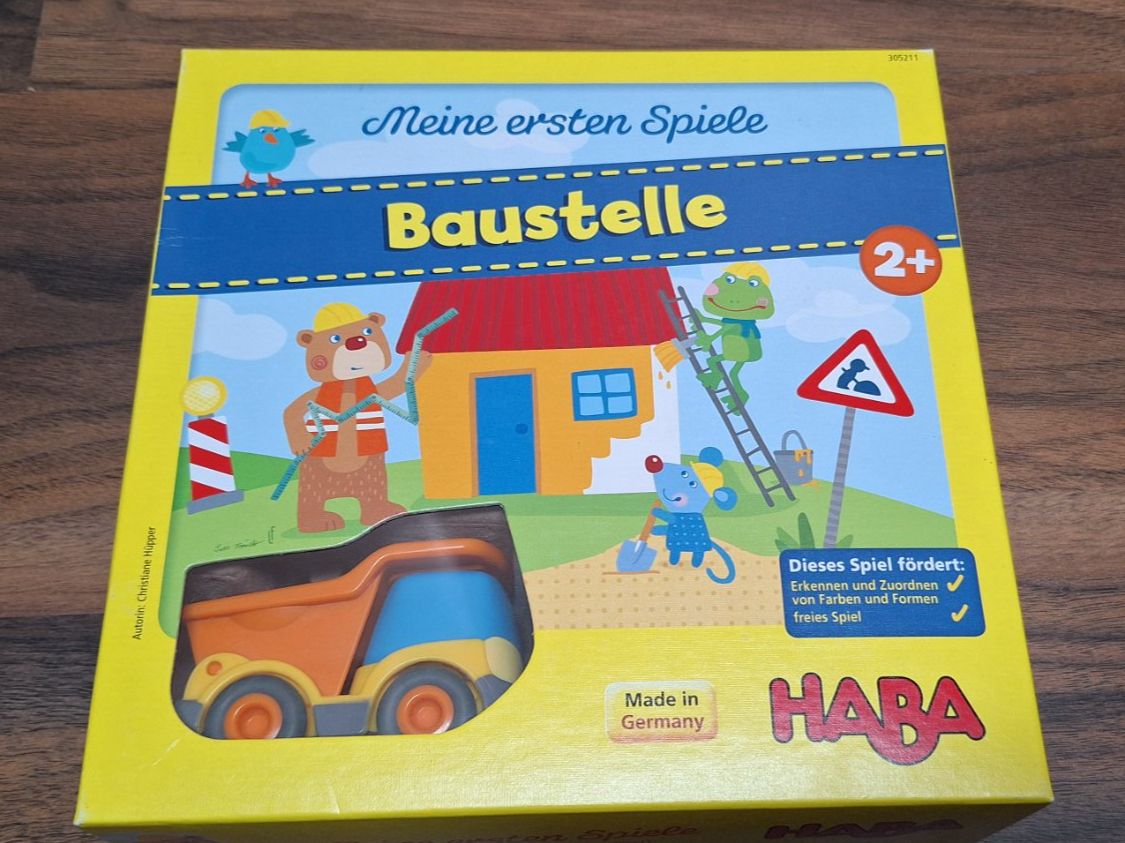 Haba Spiele: Baustelle, meine ersten Spiele – Gebraucht aus Uster von fofinha-8610