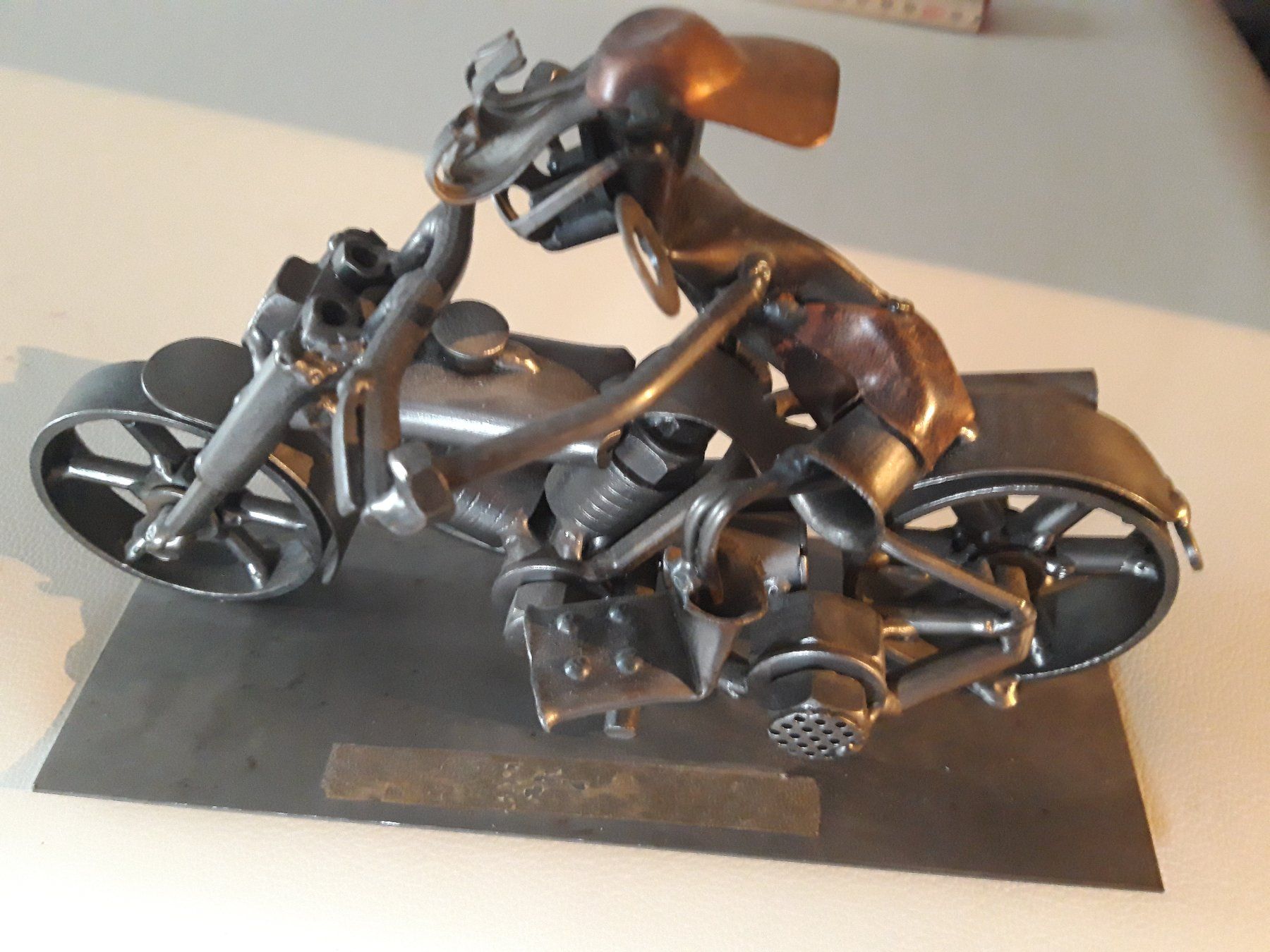 Sculture & Statue: Chopper Harley Skulptur – Usato da Seewen SZ venduto da Shovelhead73 4