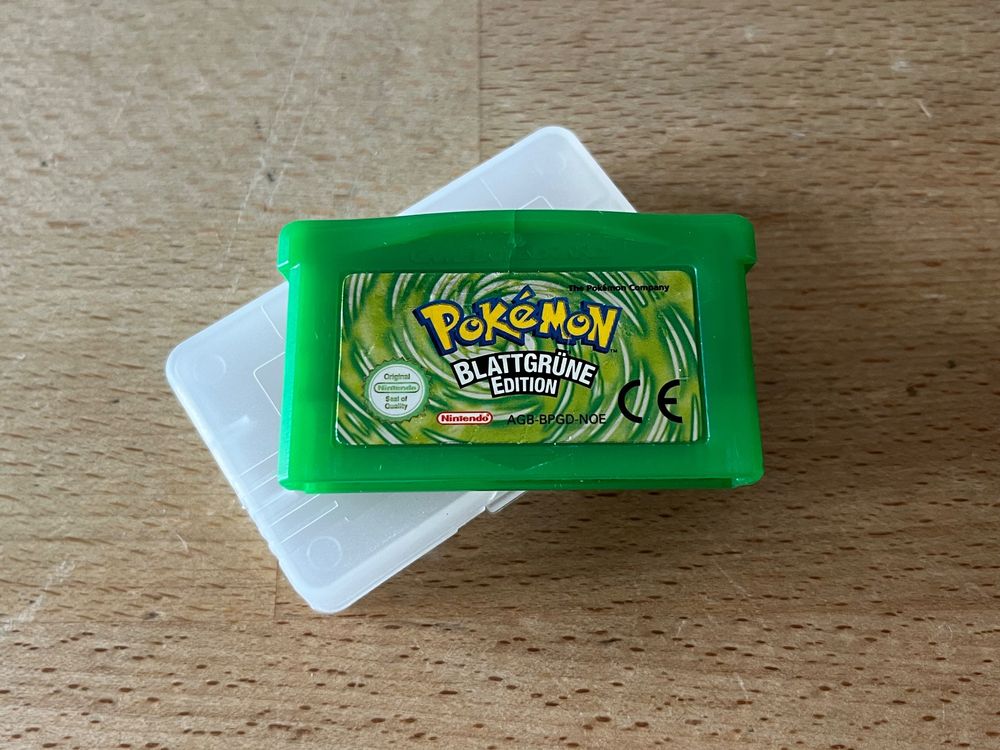 pokemon-blattgr-ne-edition-deutsch-game-boy-advance-gba-gebraucht