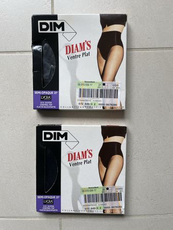 2x DIM Diam's Ventre Plat, Gr.s/m Originalverpackt