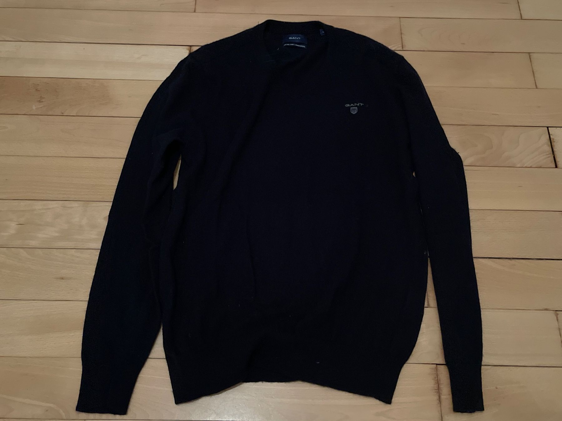 Gant Maglioni & Felpe: GANT Pullover Lammwolle Gr. L schwarz Top Zustand – Usato da Thun venduto da BanjoDan
