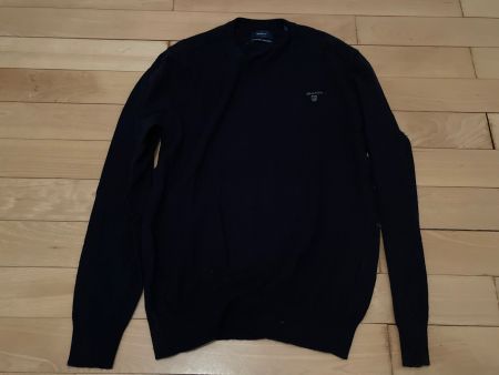 GANT Pullover Lammwolle Gr. L schwarz Top Zustand