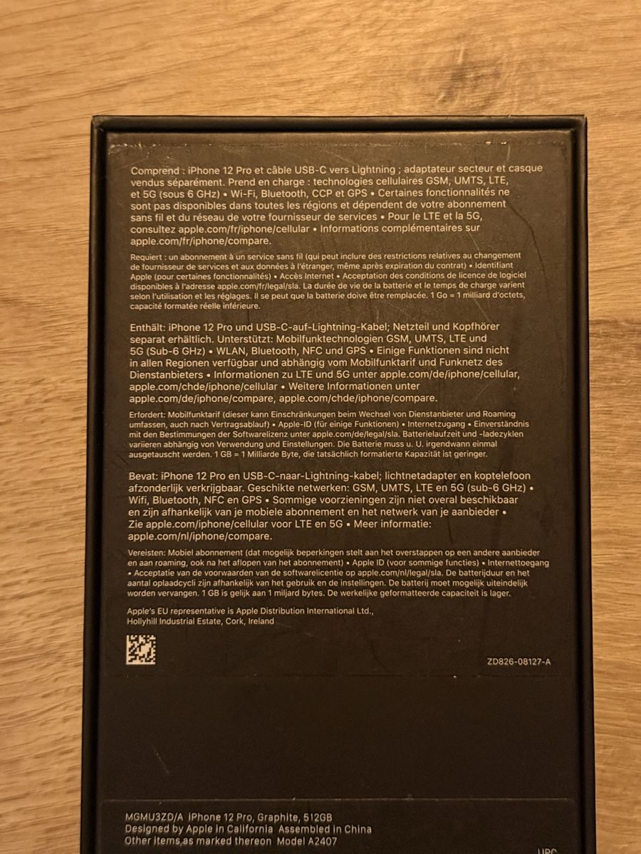 Apple Handys / Smartphones: iPhone 12 Pro 512gb – Gebraucht aus Eclepens von Marcopollooo 3
