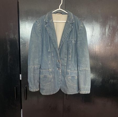 Vintage Jeansblazer Damen EU 42
