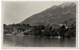 Ringgenberg, Kirche & Brand, gelaufen 1935