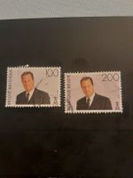 Lot de timbres Belges, Roi Albert II, 100F et 200F.