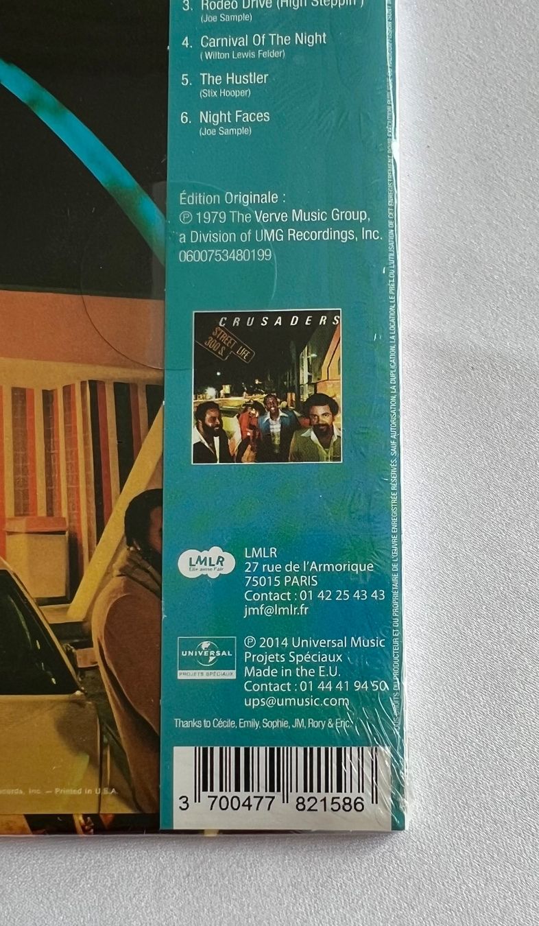 CD: Crusaders - Street Life / CD, OVP – Nuovo e nell'imballaggio originale da Schaffhausen venduto da Mond689 2