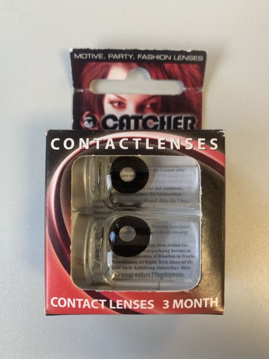 Lenti a contatto: Lentilles de contact noir, neuves – Nuovo e nell'imballaggio originale da Mex VD venduto da Venum93 1