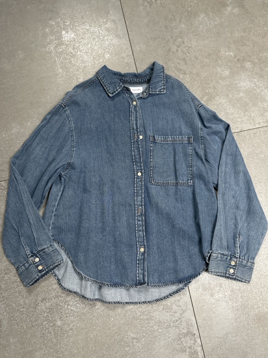 Zara Blouses, T-shirts & Tops: Zara Bluse Denim Gr. 164 – D'occasion à Wileroltigen par torro11