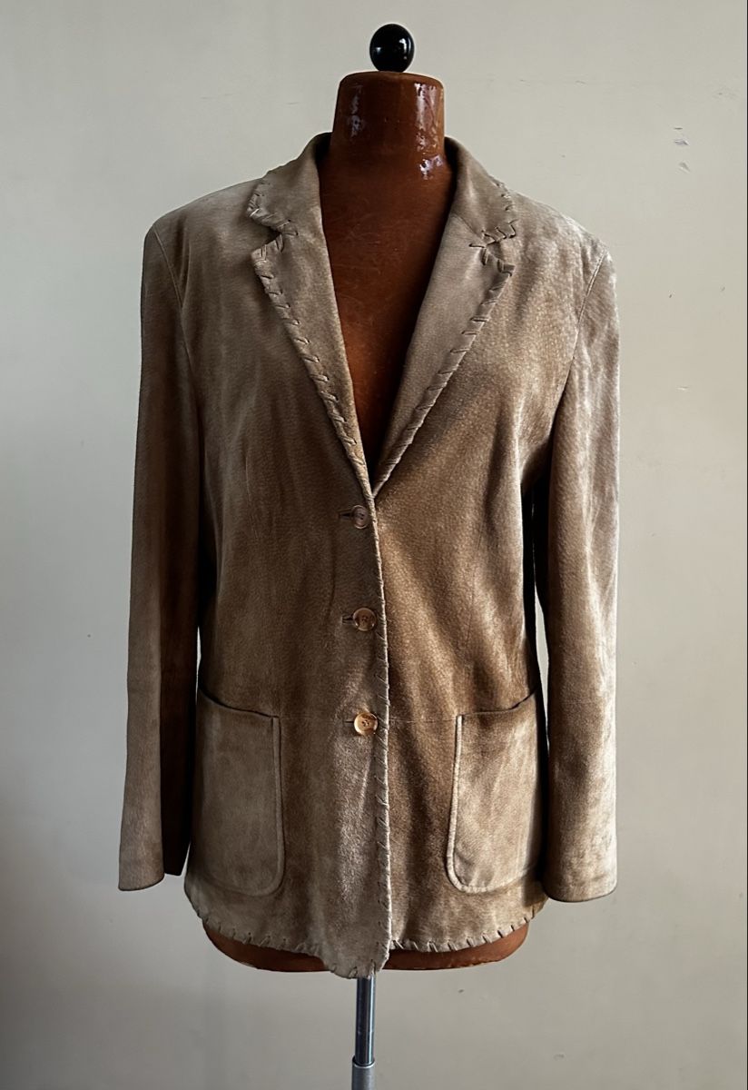 Taifun Giacche: Taifun elements Vintage Wildleder/Blazer – Usato da Ipsach venduto da Lary_Sommer