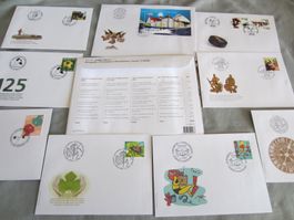 Ersttagsbriefe Jahresserie 2020  FDC Briefe
