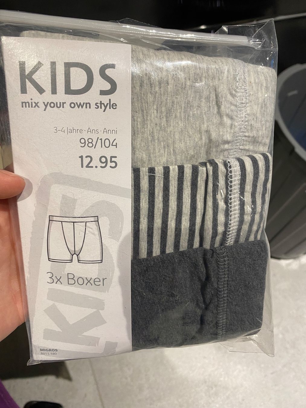 Biancheria intima: Lot slip caleçon boxer 98 - 104 neuf – Nuovo (secondo la descrizione) da Salvenach venduto da gwenwywar