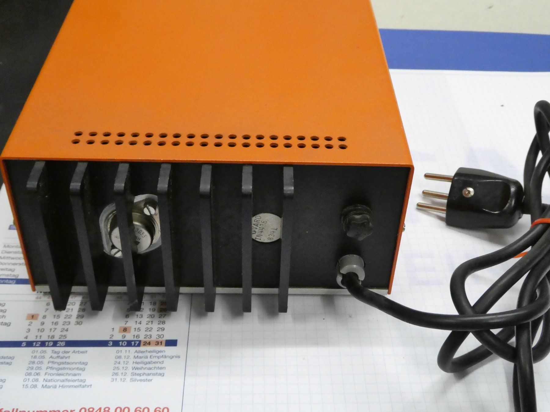 Elektrotechnik: Speisegerät 2-25 V – Gebraucht aus Laupen ZH von ANGEDAM 1