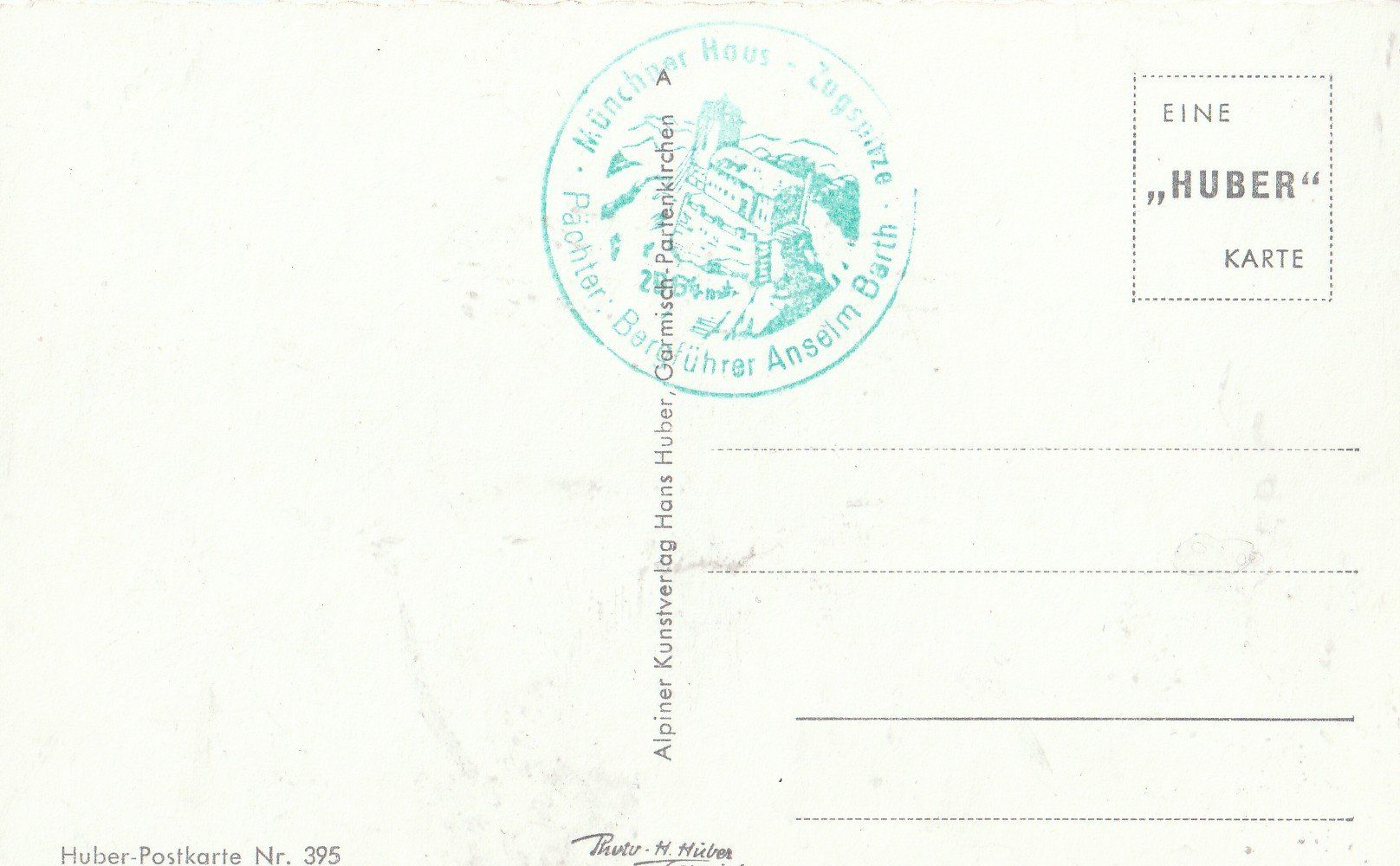 Cartes postales: Bergaus Zugspitze – D'occasion à Lumbrein par made02 1