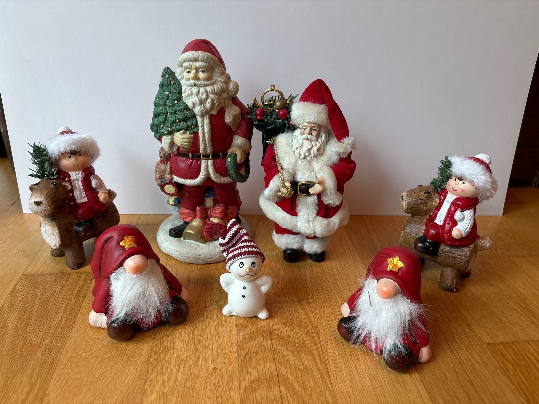 Alle Dekorationen: Weihnachtsfiguren 7 Stück – Gebraucht aus Luzern von Sontru