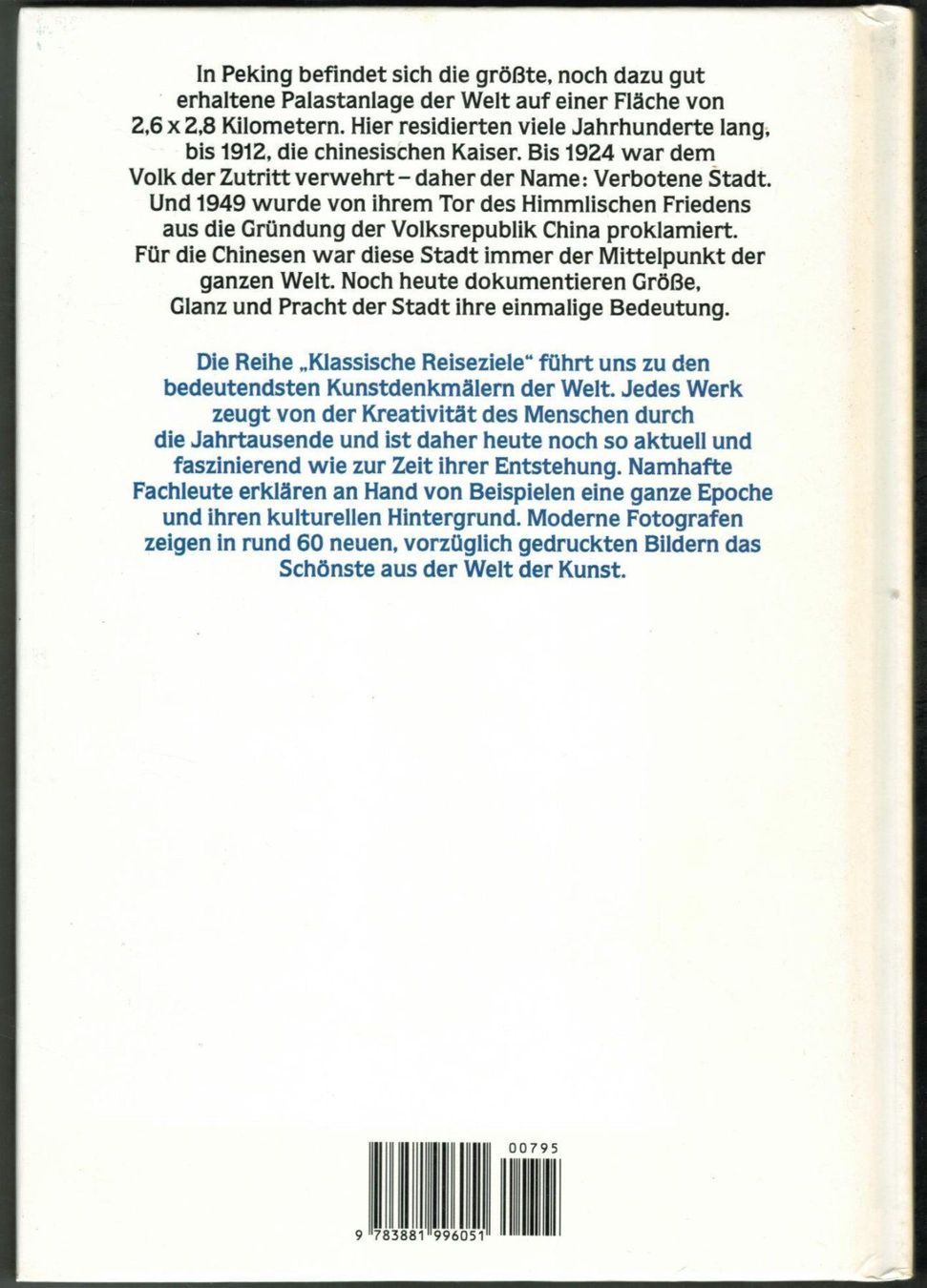 Libri: Die Verbotene Stadt in Peking – Usato da Zürich venduto da tol_b7c7 1