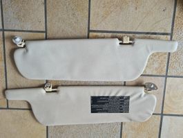 Sonnenblenden Set beige für VW T3 gebraucht guter Zustand