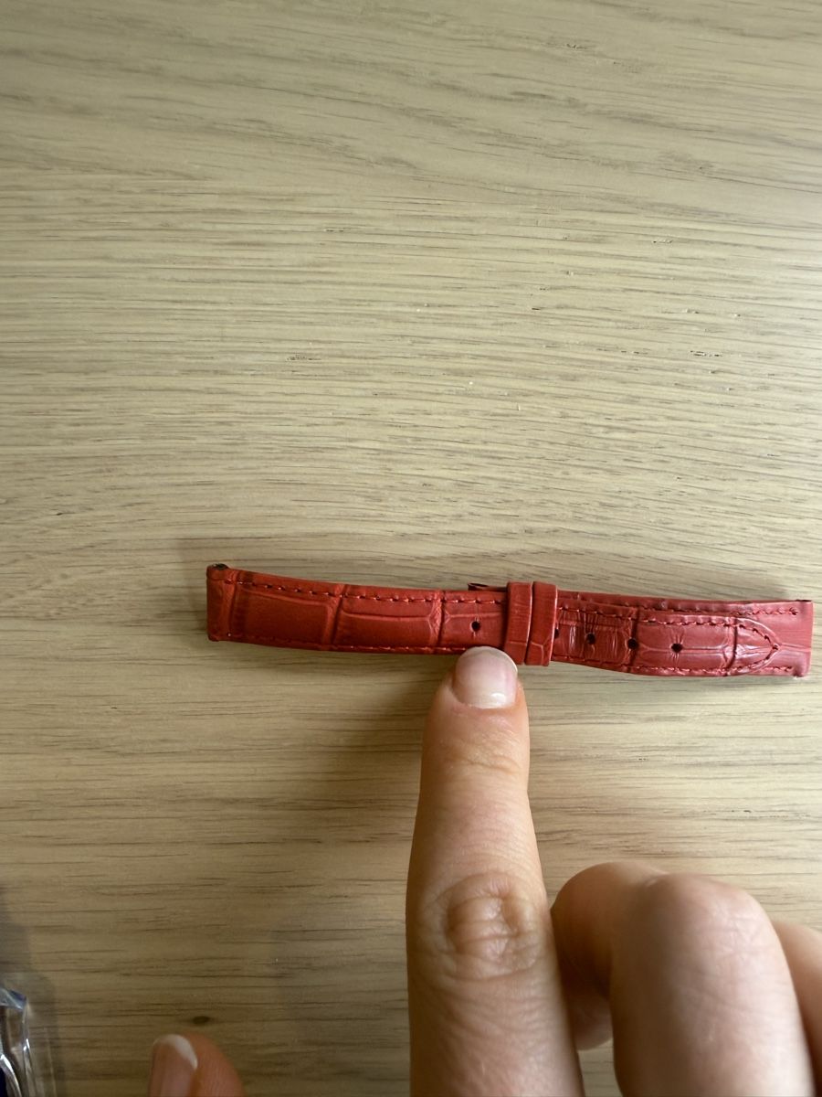 Altri accessori per orologi: Cartier tank compatible leather band – Nuovo e nell'imballaggio originale da Zürich venduto da AlineCr 1