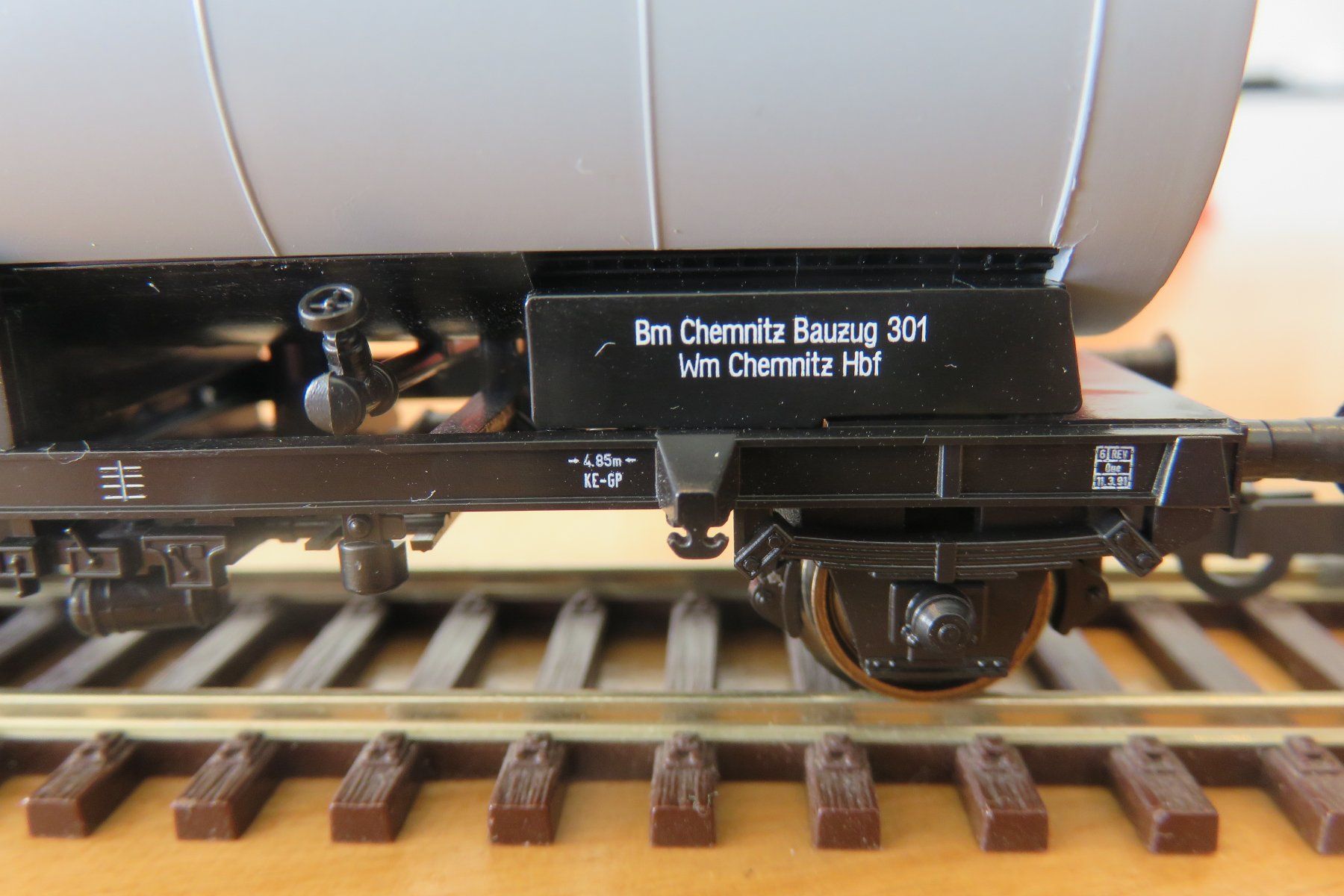Roco Modellini di ferrovie: Roco 47091 Kesselwagen, Trinkwassertank, DR, Ep IV – Nuovo (secondo la descrizione) da Wohlen b. Bern venduto da Bajassli 5